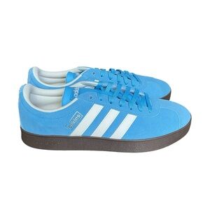 New Adidas VL Court 2.0 Sneakers Light Blue Men’s 8.5